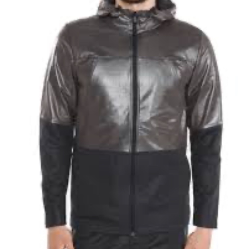 Under armor cold gear men’s full zip hooded jacket. NWOT. Retail 150